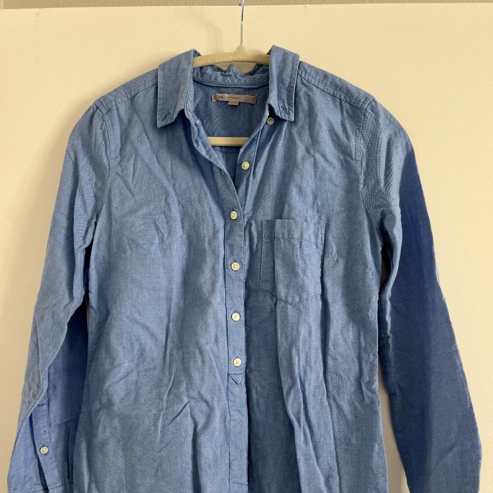 J.Crew Blue Button Down Shirt, Like New!